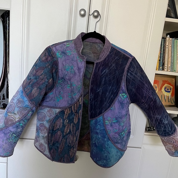 Handmade Reversible Quilt Jacket - Picture 6 of 10